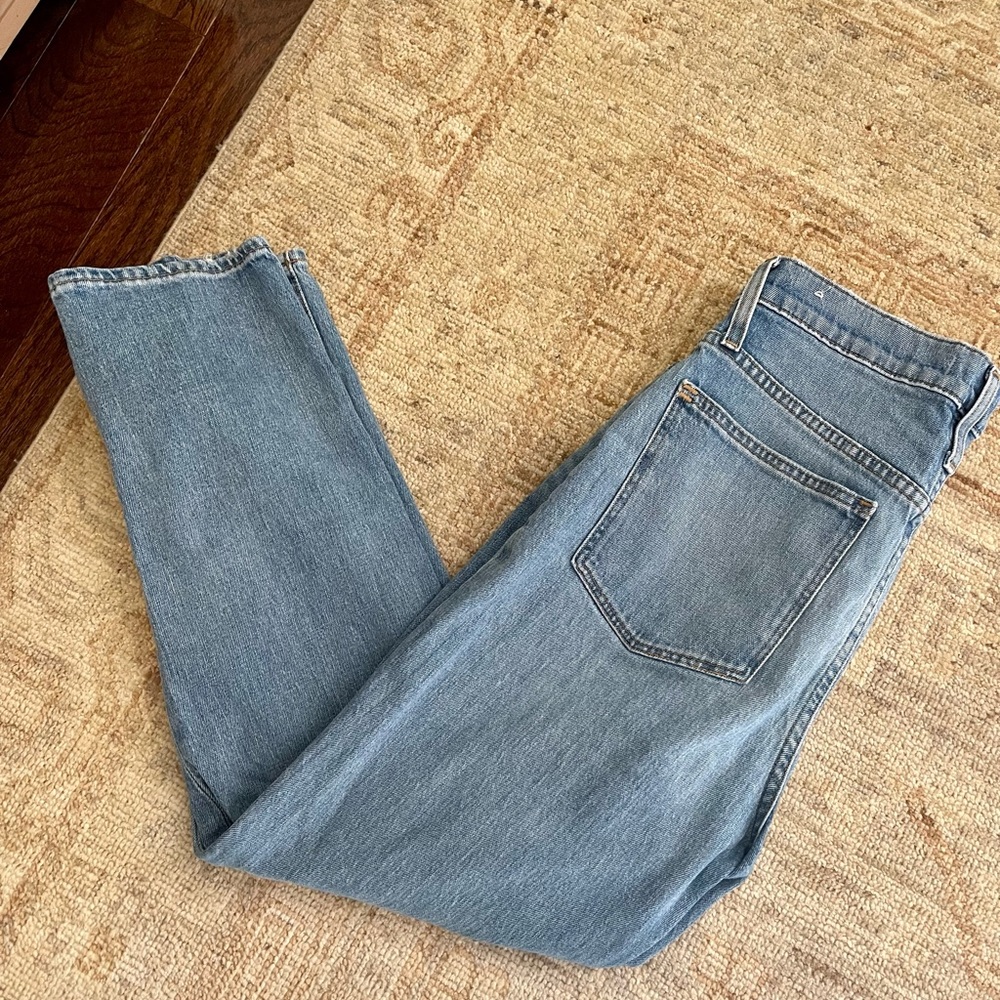 Madewell Classic Straight High Rise Jean